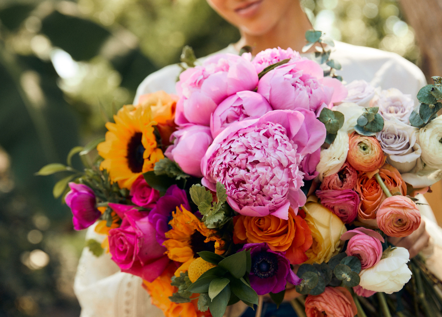 flores hacen felices a nuestros seres queridos