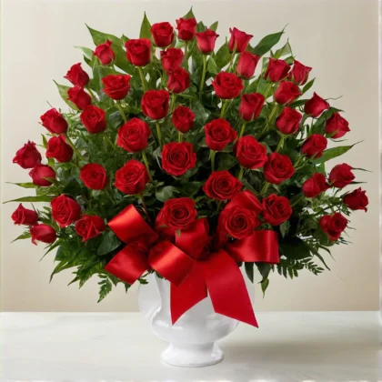 Centro Funerario Vertical de Rosas Rojas