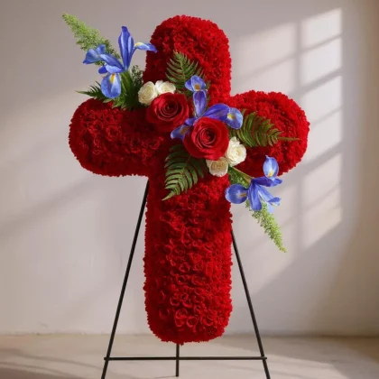 Cruz Funeraria Roja en Valencia